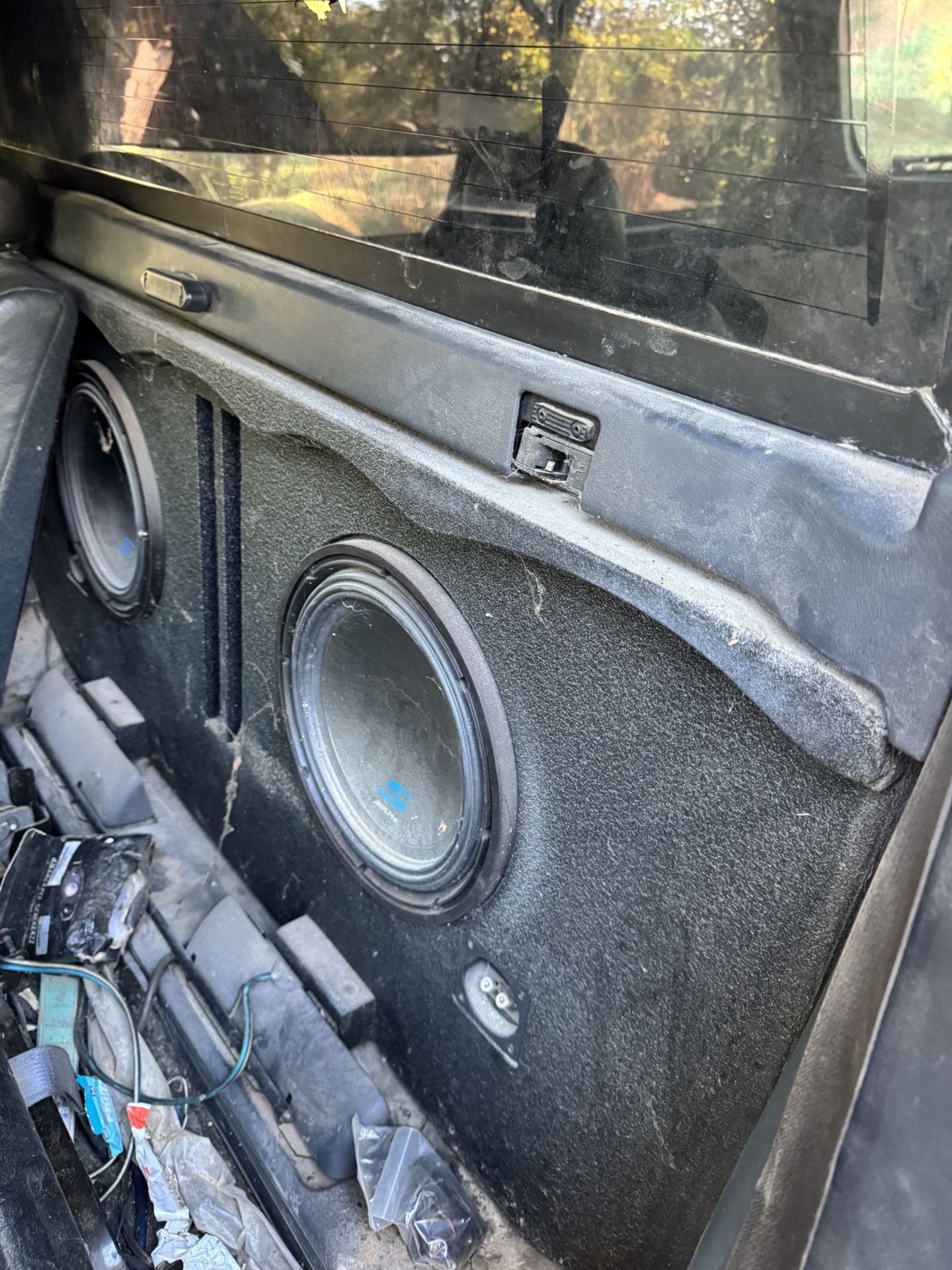 Custom Speaker Box For 2002 Avalanche.