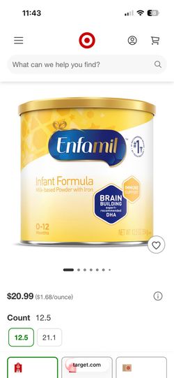 Enfamil brand new unopened