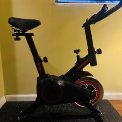Black And Red Exercise Bike