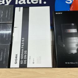 Sigma 60-600mm f/4.5-6.3 DG DN OS Sports Lens (Sony E)