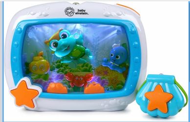 Baby Einstein Sea Dreams Soother Musical Crib Toy and Sound Machine, Newborn and up
