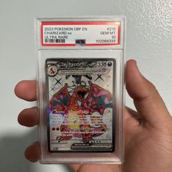 PSA 10 Charizard EX 215/197 (Obsidian Flames)