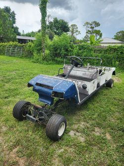 Club Car 6P + Utility Frame , Gas , Free
