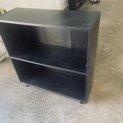 Black Shelf Cabinet 