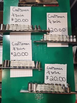 Craftsman Sockets 
