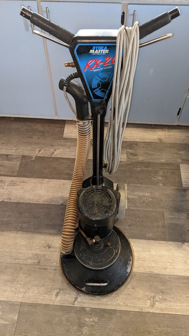 RX 20 Rotary Carpet Extractor With Pad And Driver, Also A Rotary