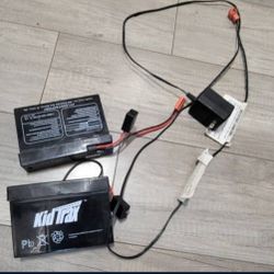 Two Kid Trax 6 Volt Battery