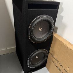 🔥 Kicker CompQ 10” Subwoofers – Dual Ported Box – HARD HITTING 🔥
