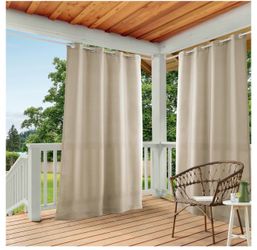 Taupe Curtain Panels 54” x 84” – Set of 2