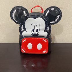 New Mickey Mouse Balloons Backpack And Wallet 