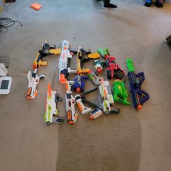 Nerf Guns Lot