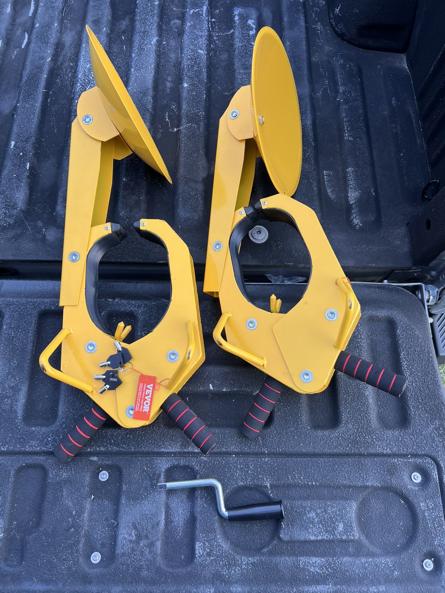 Vevor Wheel Lock Clamp 2 Pack