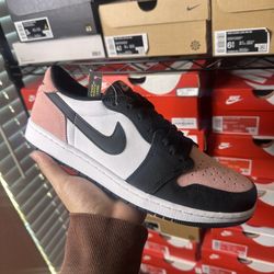 Nike Jordan 1 Low Coral Size 10 10.5 11.5 12 12.5 14 Men’s New 