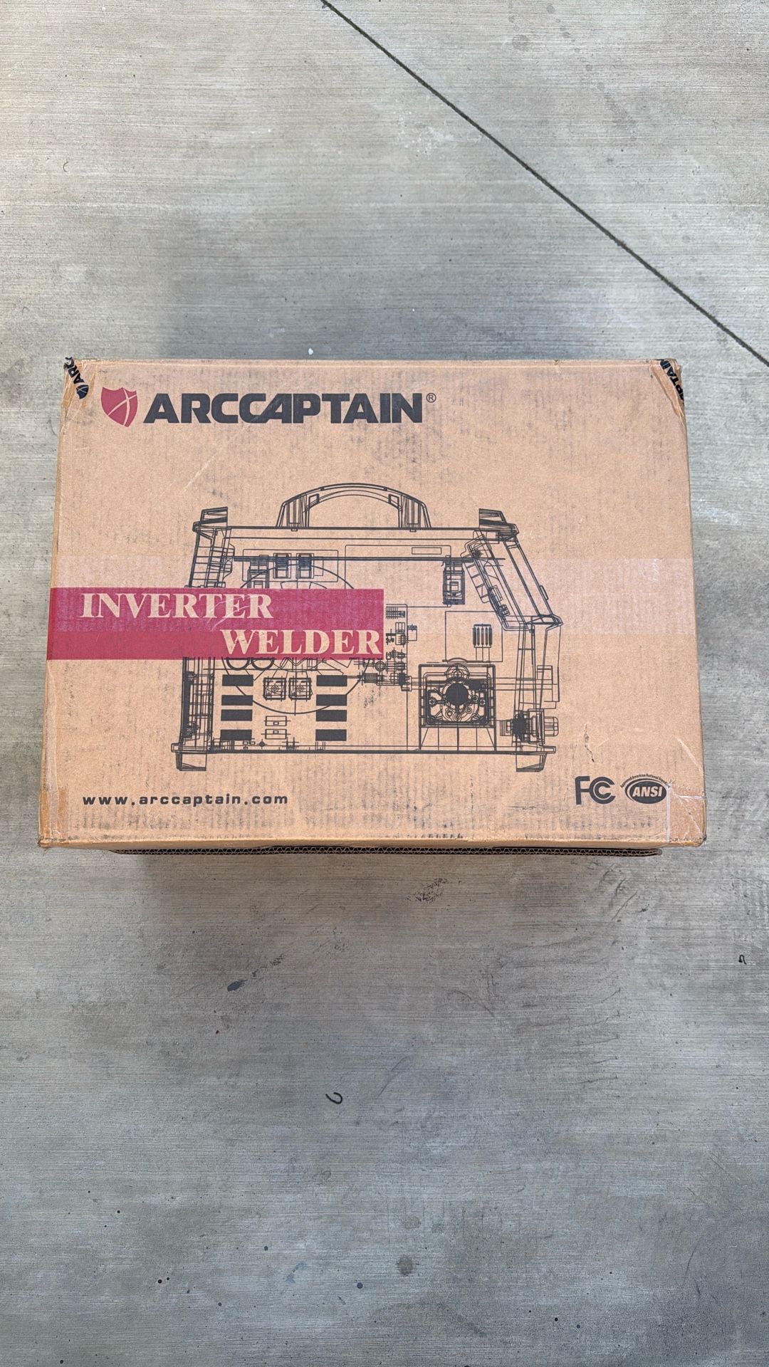 ARCCAPTAIN MIG 200 Inverter Welder – Brand New