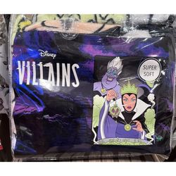Villains Disney Raschel Twin/Full 60x80 Beautiful And Soft 