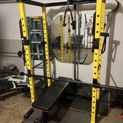 Squat Rack And Bench 