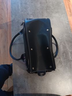 Small Pet Carry Bag Leather