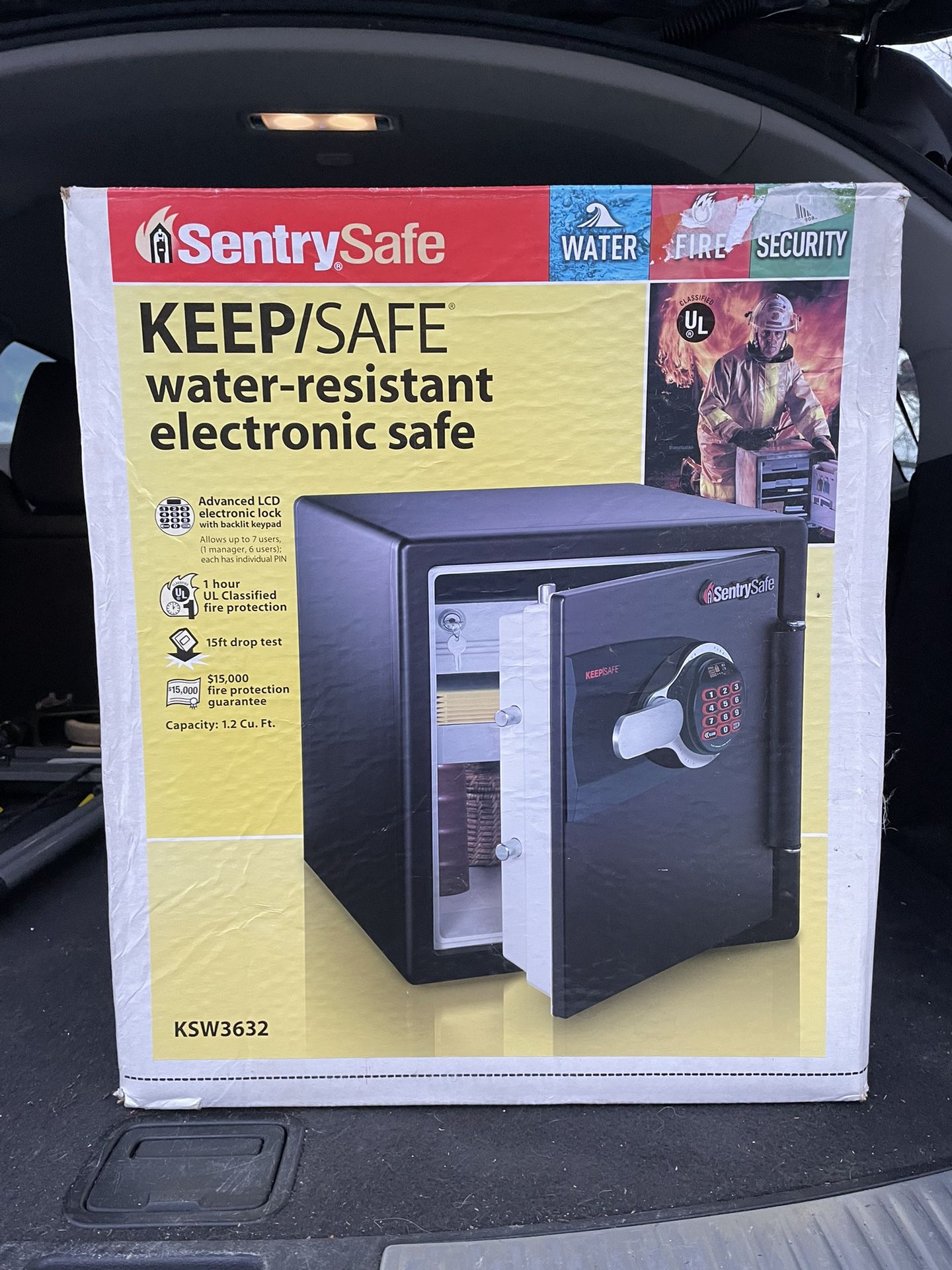 New Electronic Sentry Safe