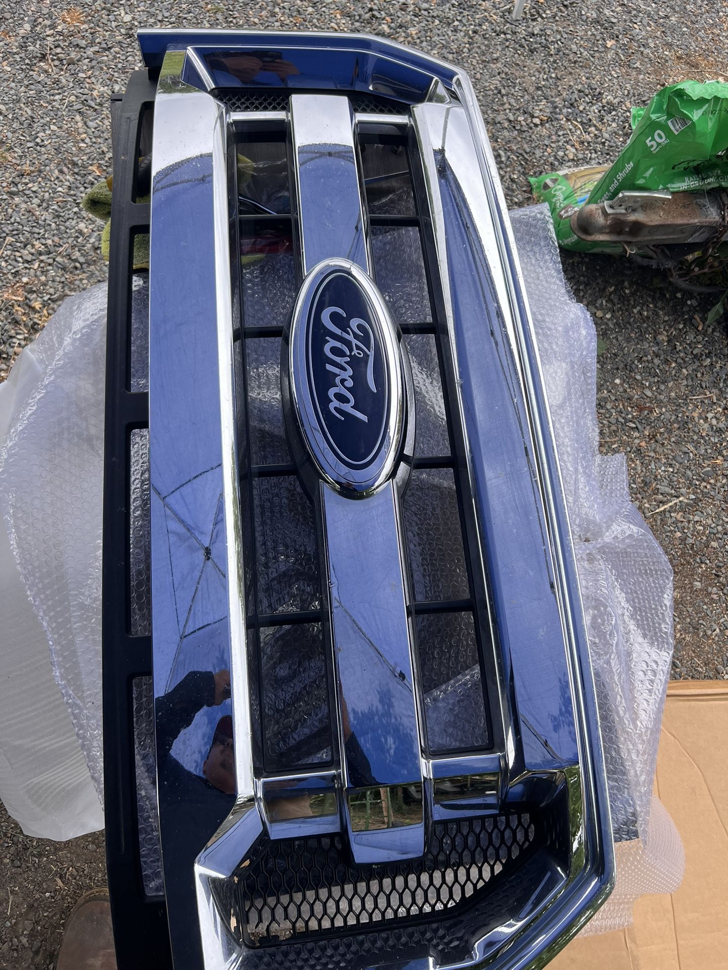 Ford Grill Of a 2017 F150