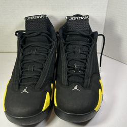 Air Jordan 14 Retro Thunder (2014) Sz 10 1/2