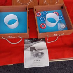 Washer tois third toss game And wall ring game