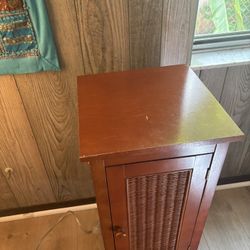 Wood End Table