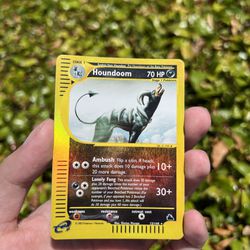 Houndoom E Reader Pokémon Card