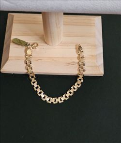 10k gold bracelet 7 inch