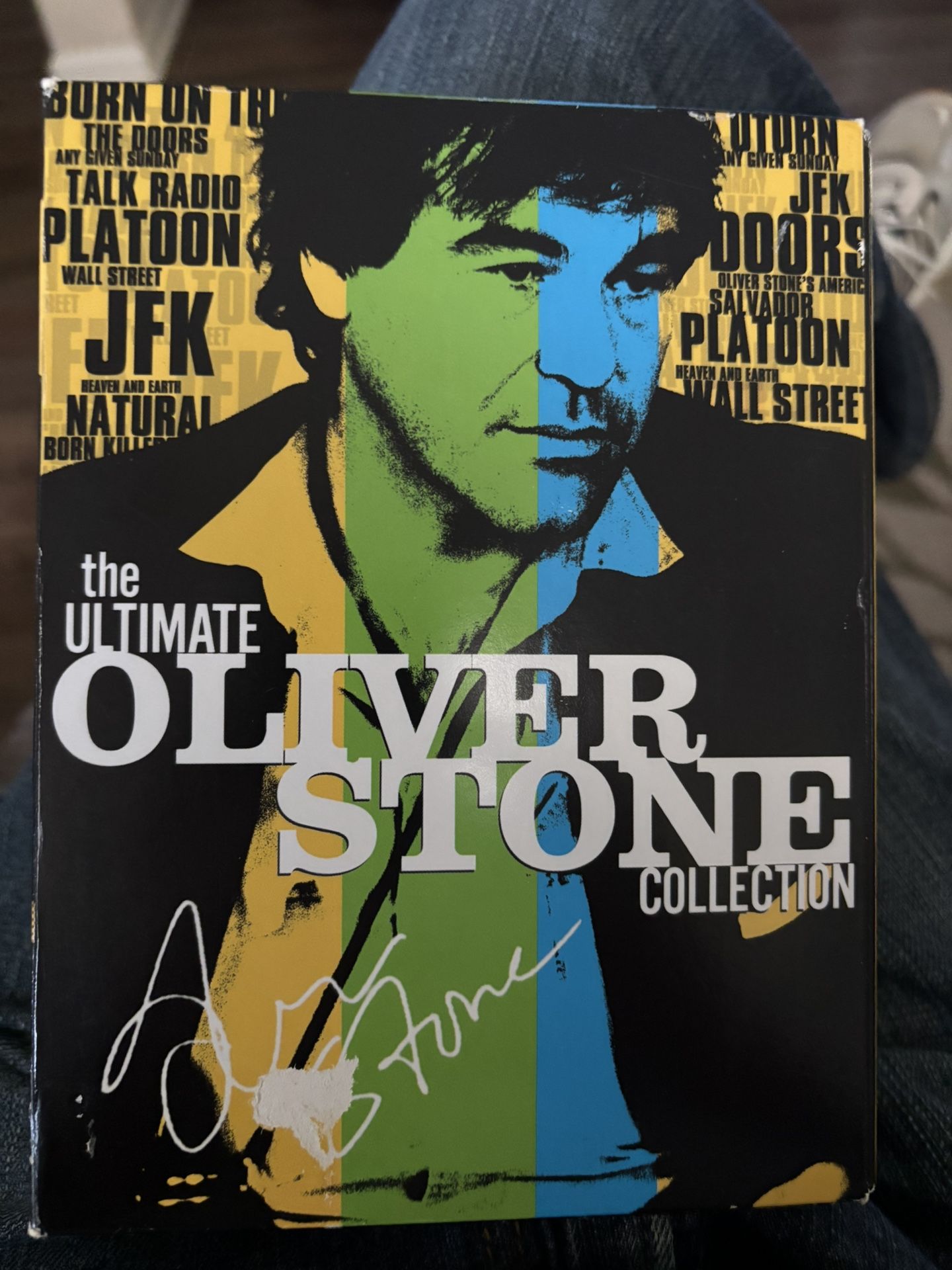 Oliver Stone’s DVD Movie Collection