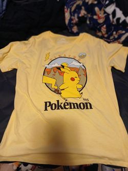 XL sized in kids Pikachu shirt
