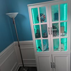 Lighted 4 Door Cabinet