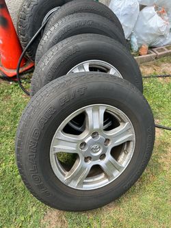 Toyota Tundra Sequoia 5x150 oem wheels