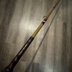 Tiger Ugky Stick. 7’ Med Hvy 30-60 Very Clean Conventional Fishing Rod. 