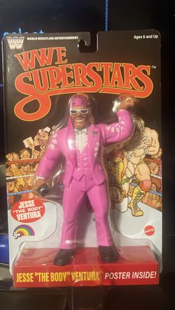 WWE Jesse The Body Ventura Chase Black Card Mattel LJN Figure