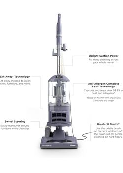 Shark Vacuum Navigator Lift-Away Upright