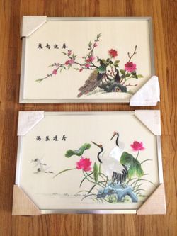 Silk Embroidered Pictures