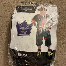 Disney Kingdom Hearts Sora Costume Plus XXL