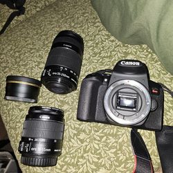 Canon Rebel T8i With Extras 