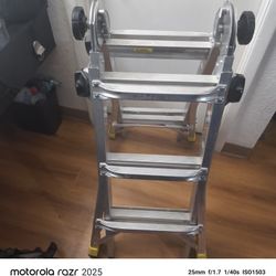 Gorilla 14 ft. Reach MPXA Aluminum Multi-Position Ladder