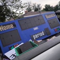 I Got Two Awesome Scoreboards All Wired To Work $800 Two For 1500 They Sell For About 3 To 4,000 Each