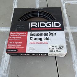 Ridgid Drain Cleaning Cable, 5/16 In. x 35 ft