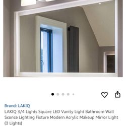 Vanity Light Bathroom Wall