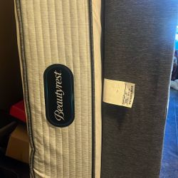 Sealy beautyrest Queen Mattress and  Box Spring