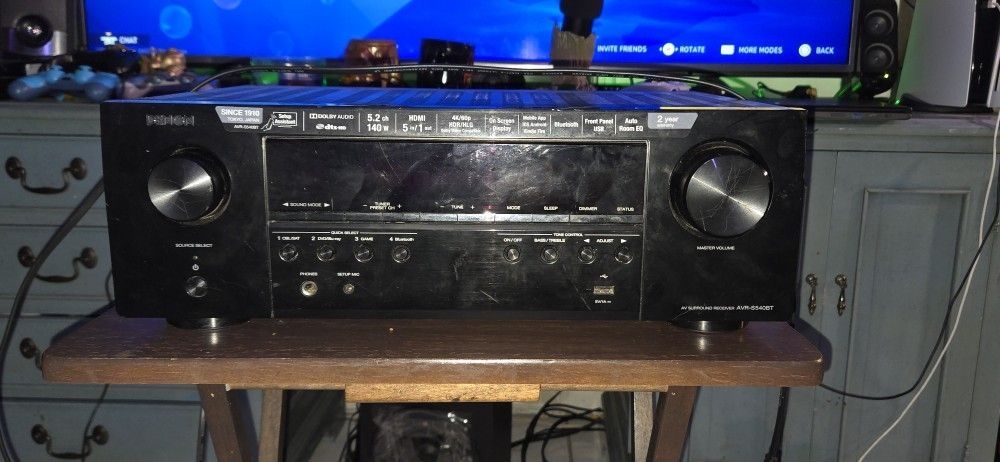 HDR DENON AVR-S540BT 5.2ch 140W SURROUND SOUND