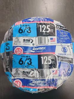 Romex 6/3 125ft