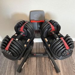 Bowflex-552-Dumbbells with-Bench