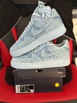 Nike Air Force 1 Ja Morant Denim Size 10 DS New