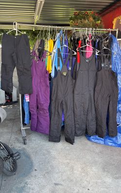 Snow Pants And Bibs,    Kids All Sizes Available 
