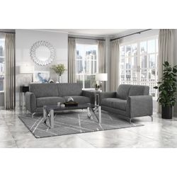 2 Pcs Sofas And Love Seat $949