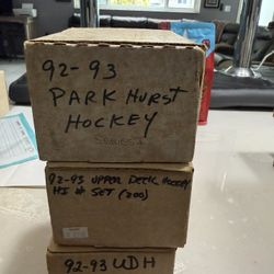 1992 And 1993 Hockey Cards